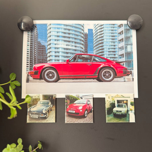Set of 3 Personalised Photo Magnets – 5cm x 5cm